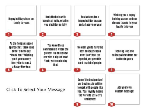 Envelope of the direct mail design template for 