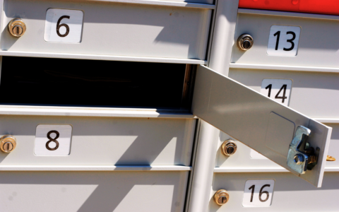 Mailbox Receiving Direct Mail