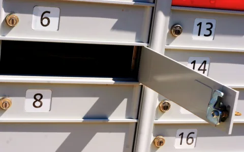 Mailbox Receiving Direct Mail
