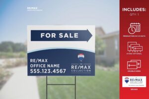 RE/MAX Directional Sign | TRC | For Sale | 24x18