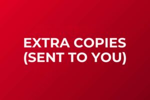 Extra Copies (Sent to You)