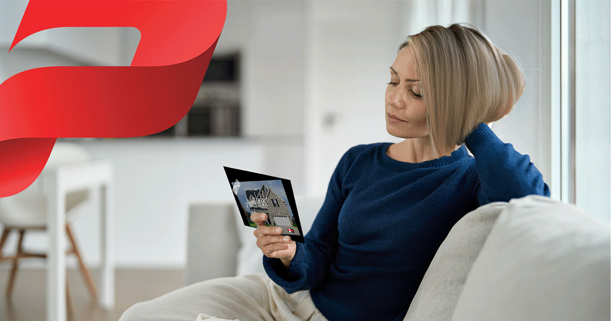 Customer Reviewing Post Now Direct Mail Sample